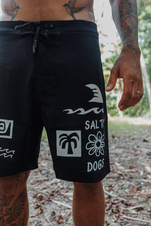 Boardshort Funky Negro