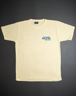 Remera Manga Corta Friends Of The Sun Amarillo