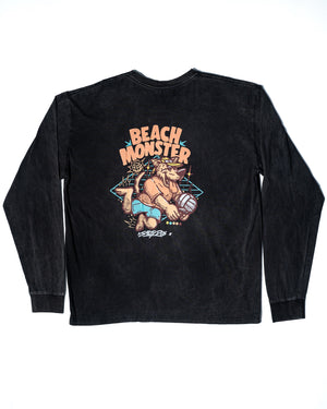 Remera Manga Larga Beach Monster