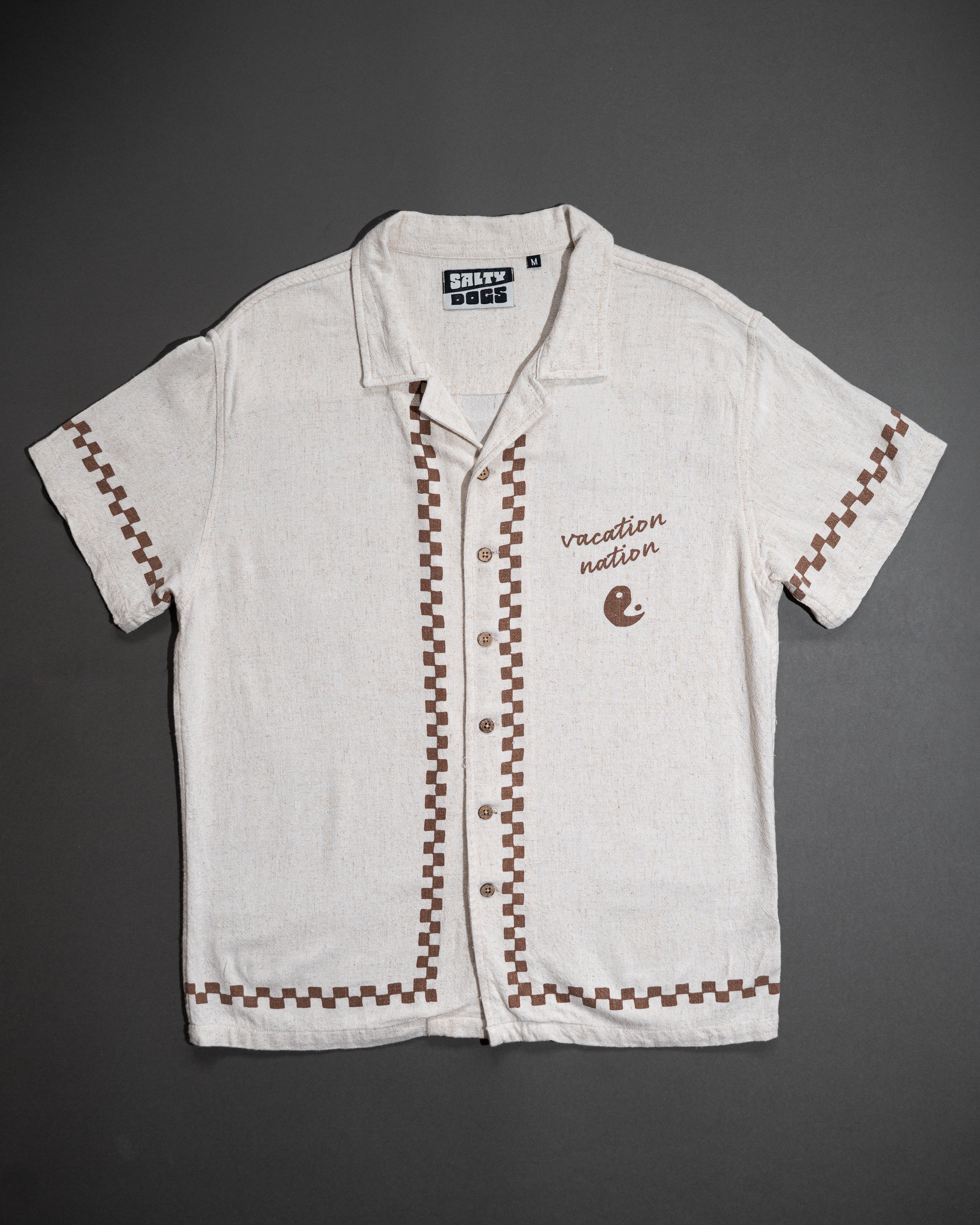 Camisa Vacation Nation – Manga Corta Tejida