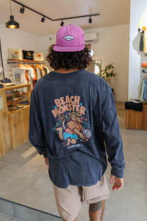 Remera Manga Larga Beach Monster