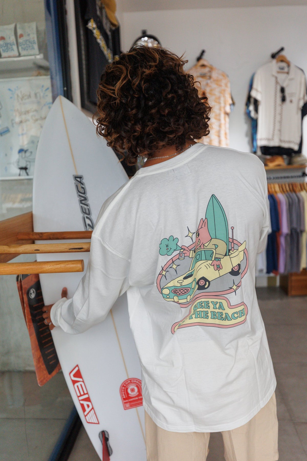 Remera Manga Larga See Ya