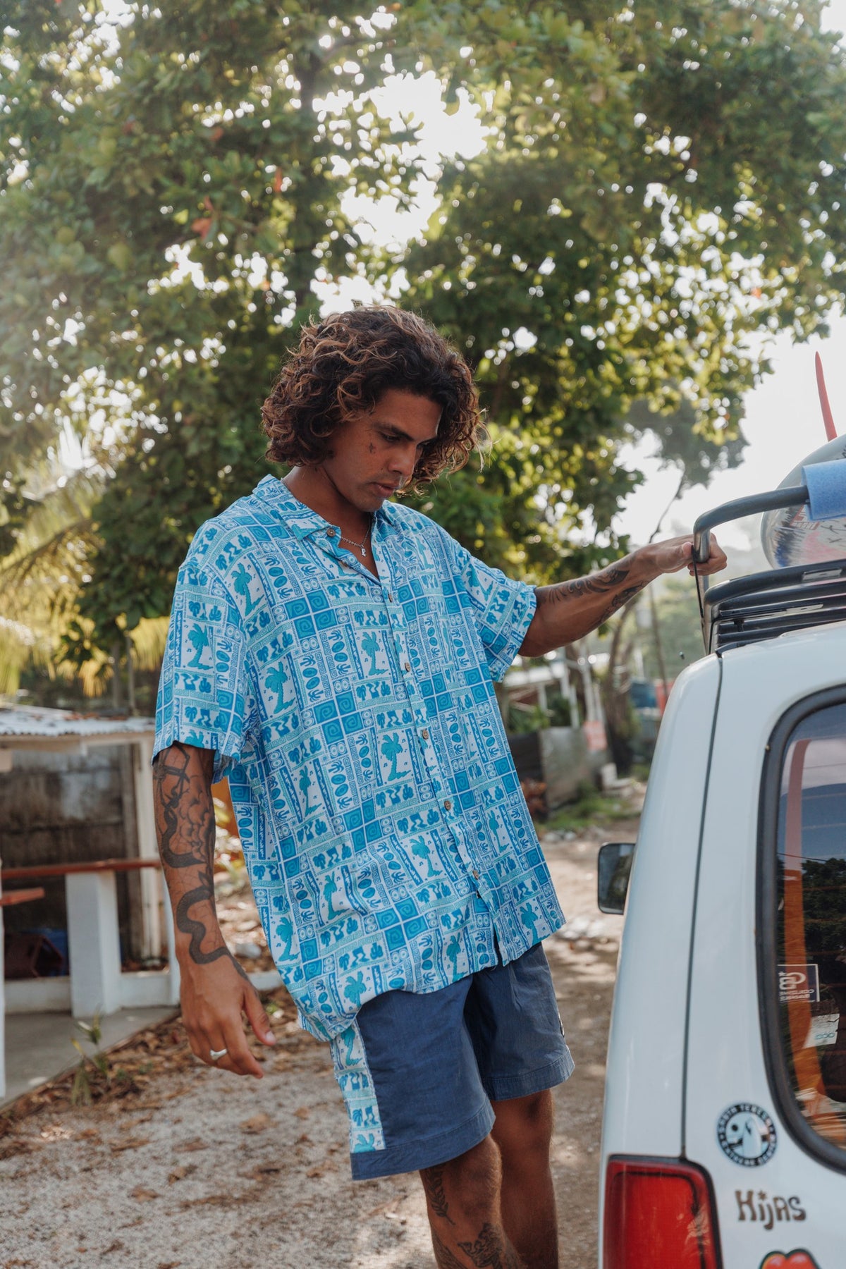 Boardshort Funky Azul