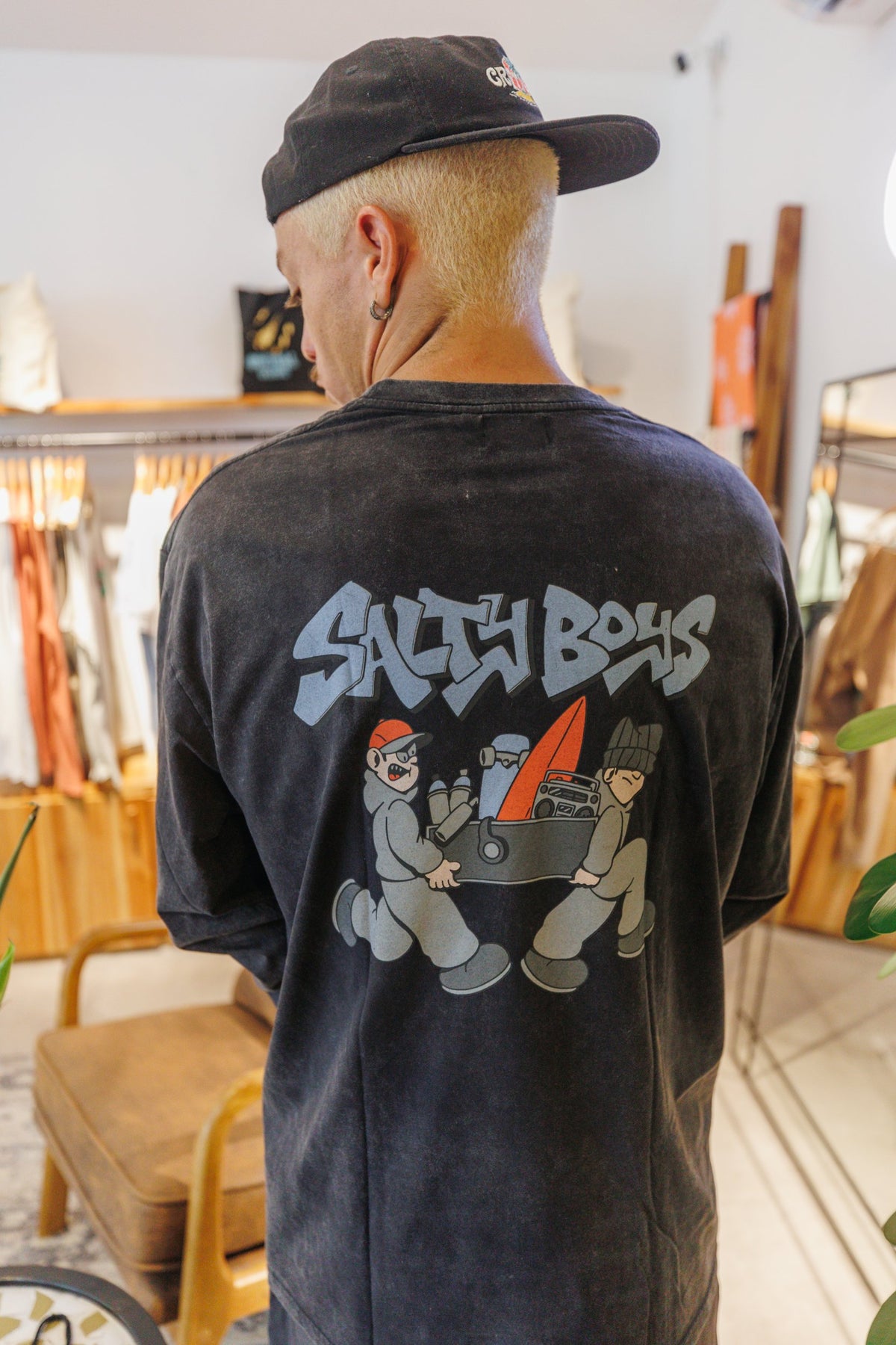 Remera Manga Larga Salty Boys