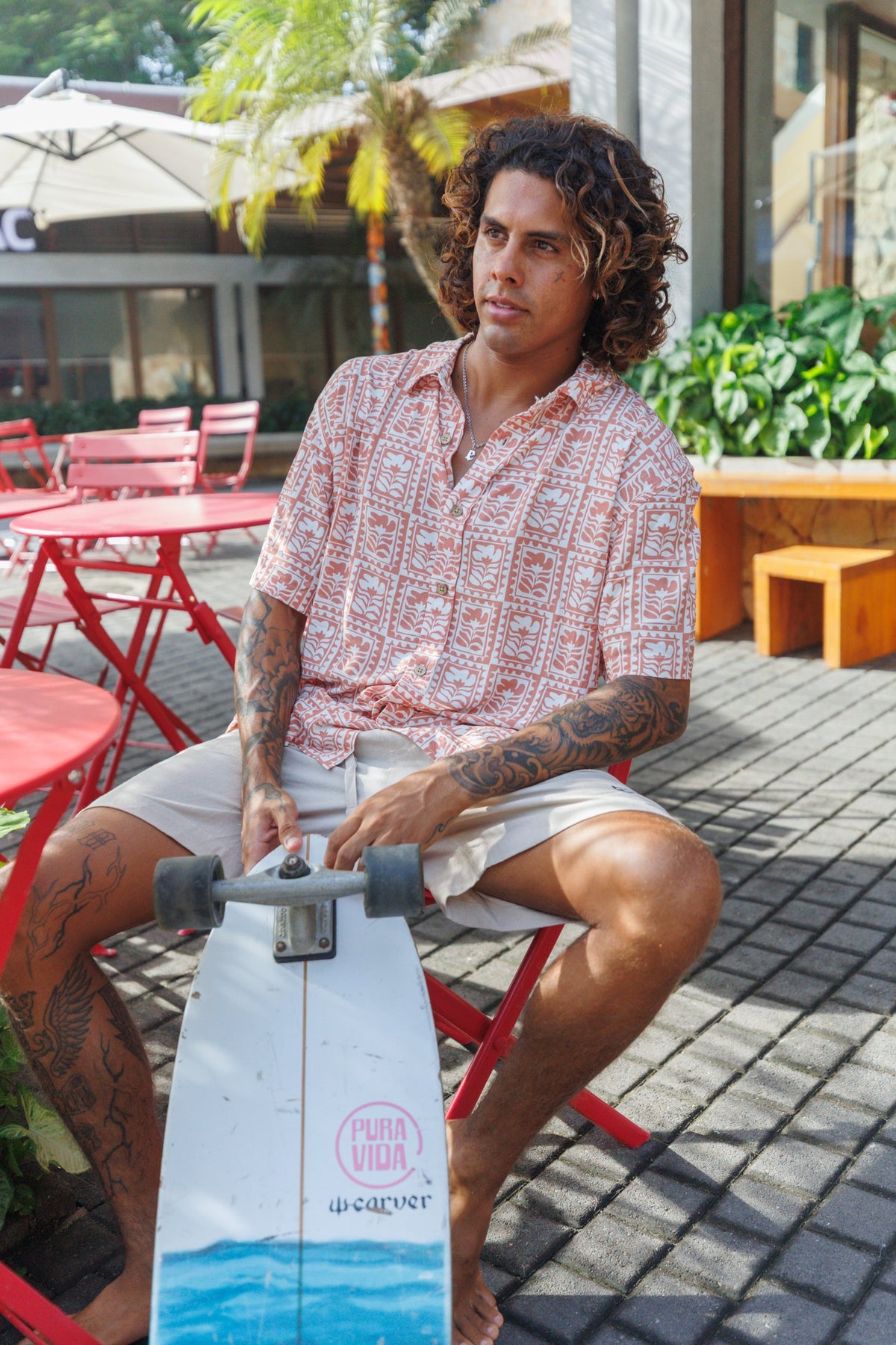 Camisa Flower Power
