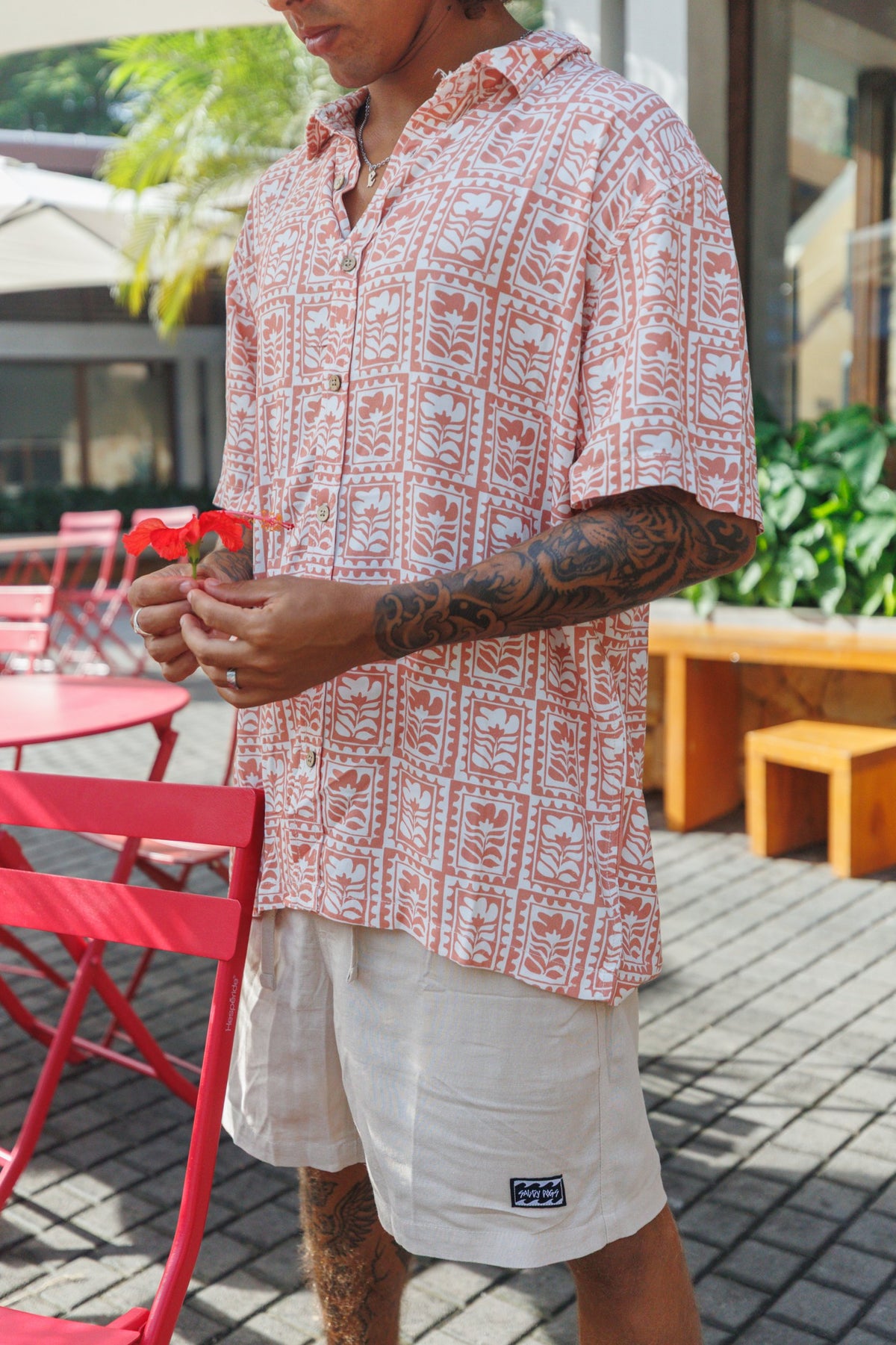 Camisa Flower Power
