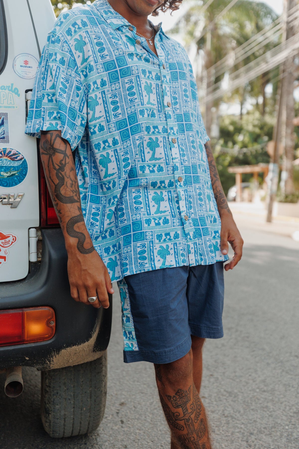 Boardshort Funky Azul