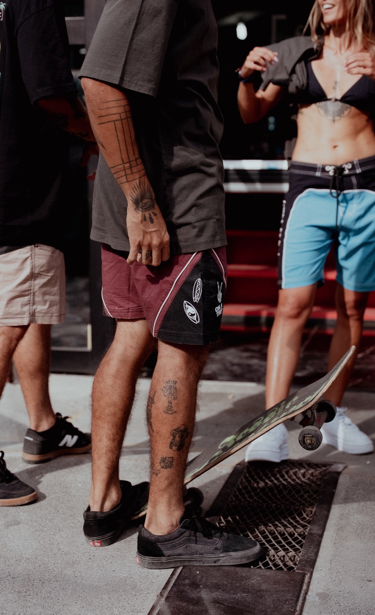 Boardshort On A Trip - Salty Dogs Crew