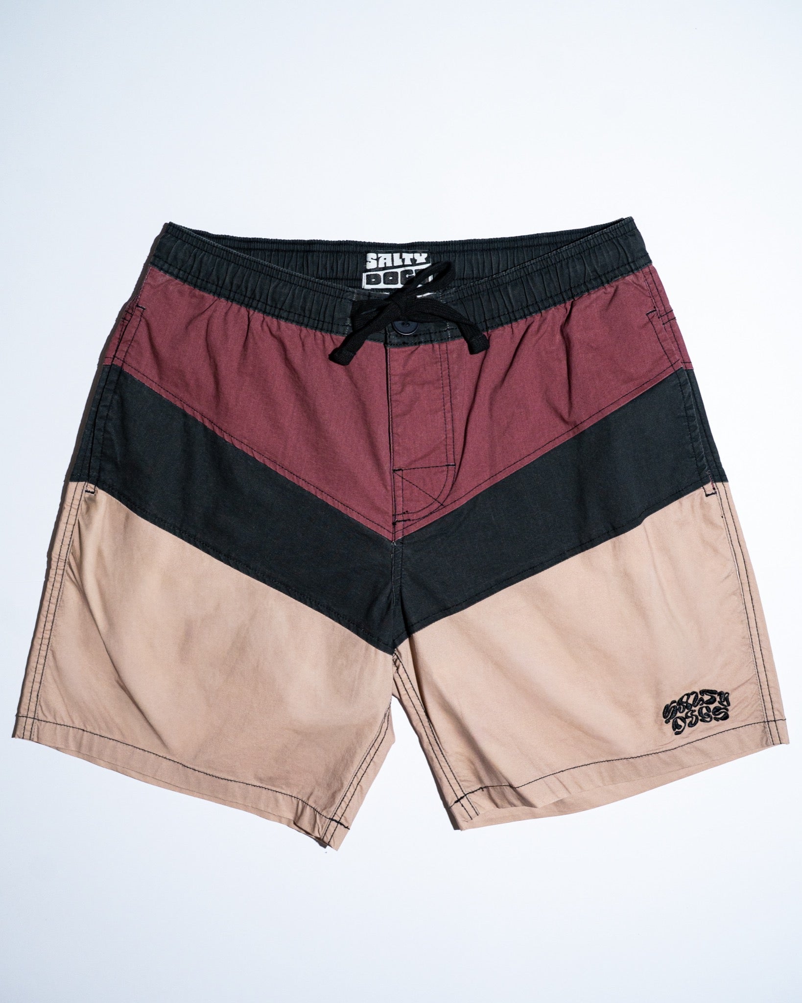Boardshort 90s 3 Paneles - Salty Dogs Crew