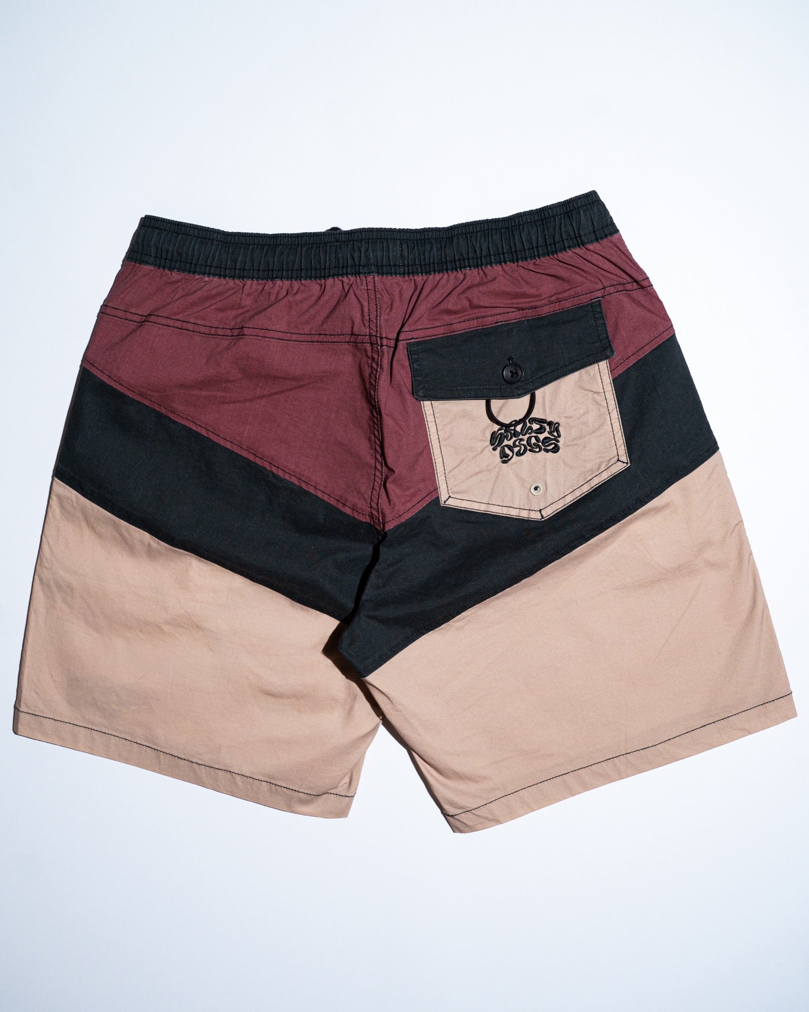 Boardshort 90s 3 Paneles - Salty Dogs Crew