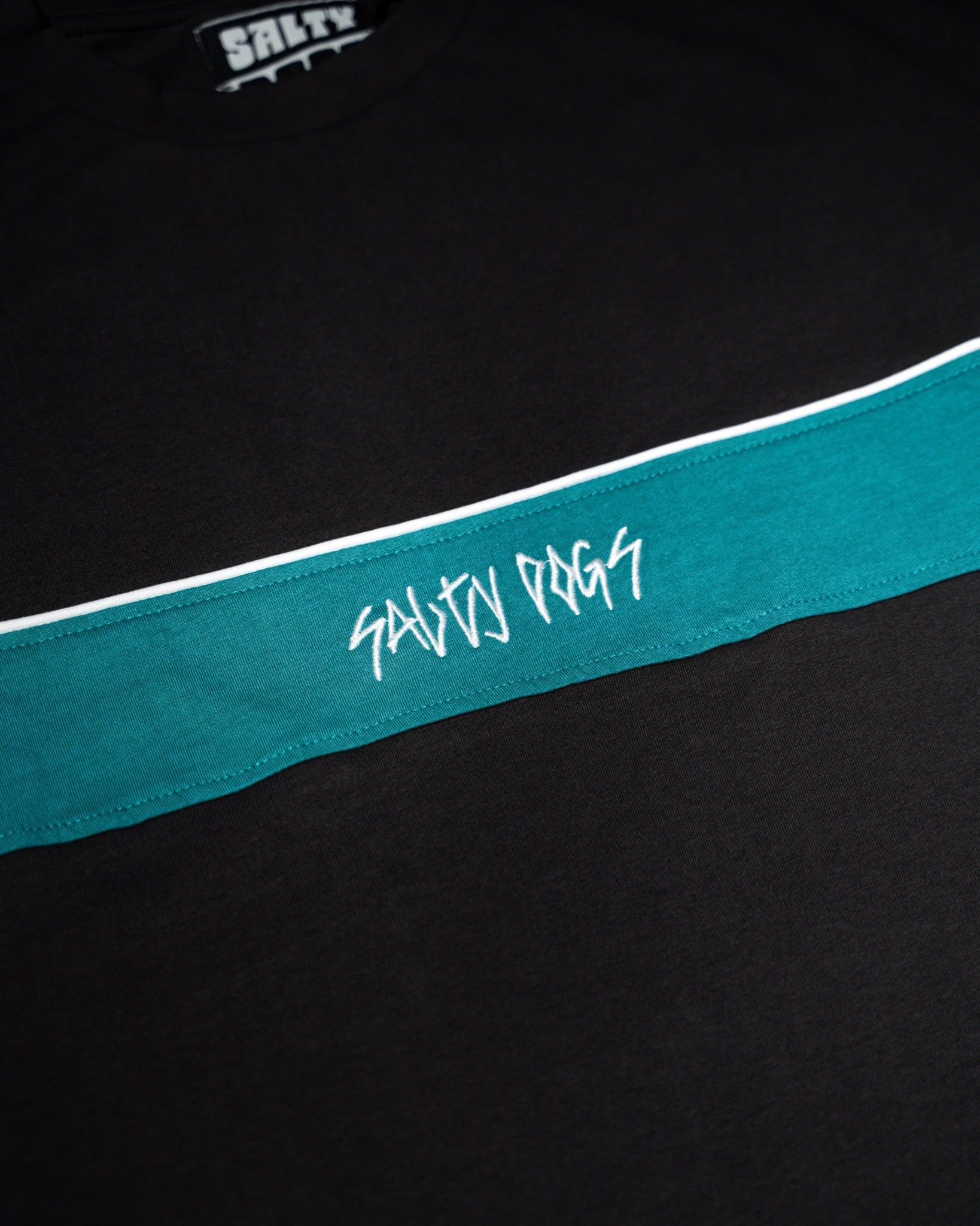 Remera Manga Corta 2 Paneles Verde