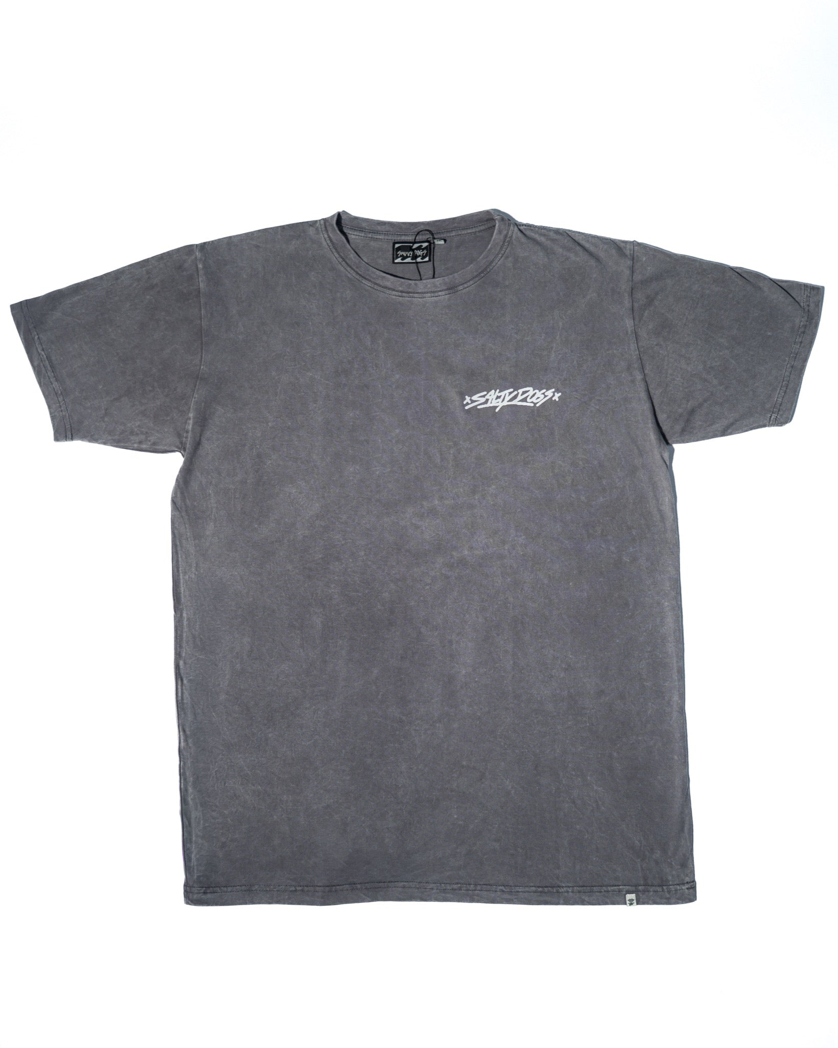 Remera Manga Corta Beach Monster Gris
