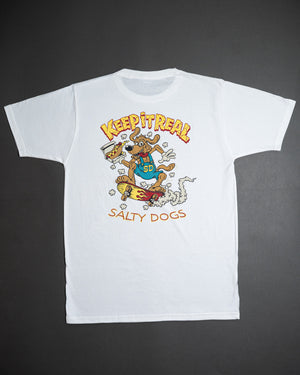 Remera Manga Corta Keep It Real Blanco