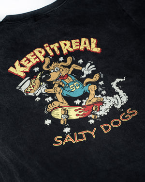 Remera Manga Corta Keep It Real Negro