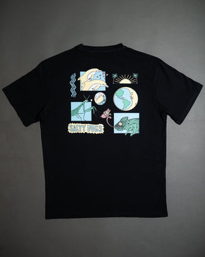 Remera Manga Corta Salty Planet