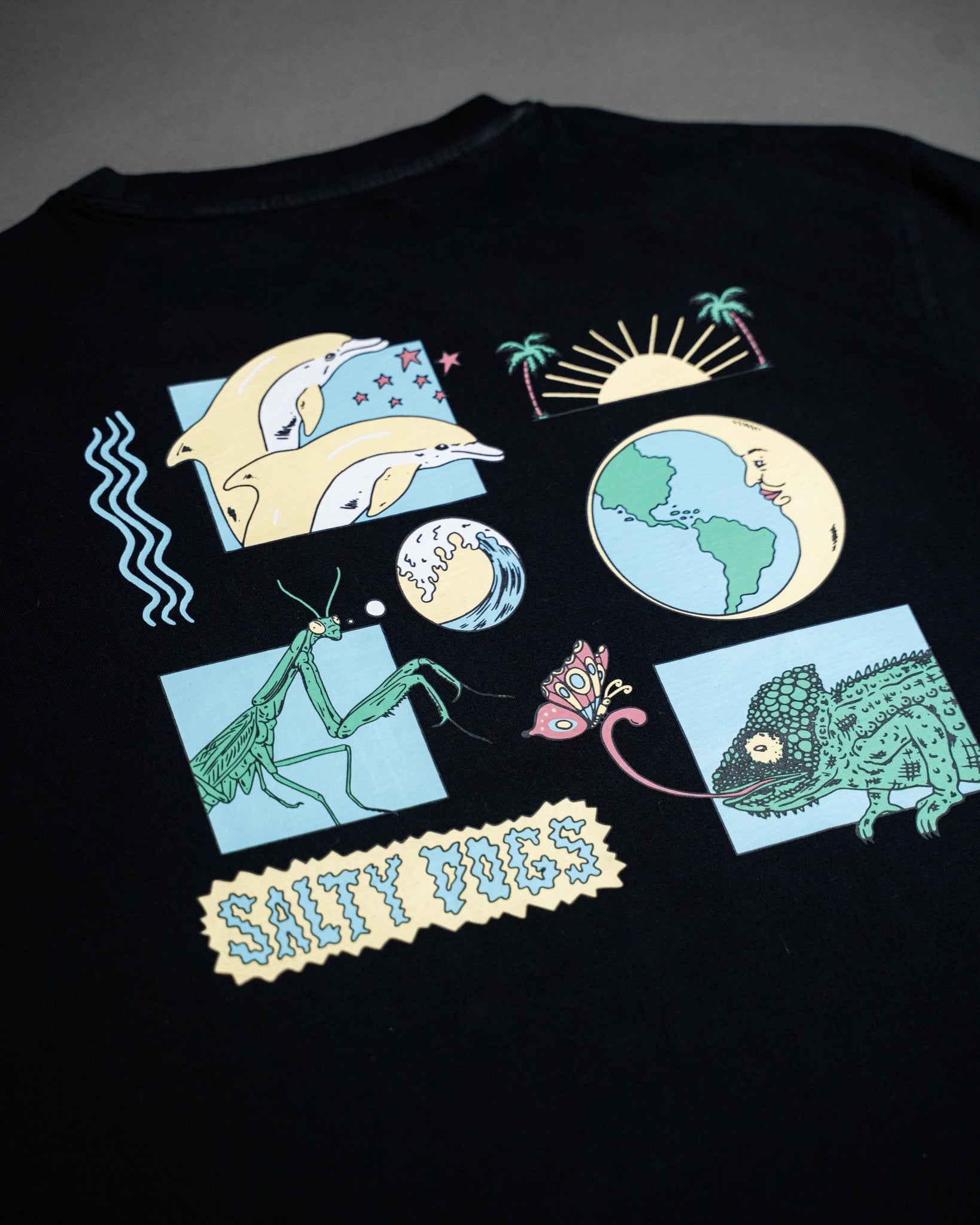 Remera Manga Corta Salty Planet