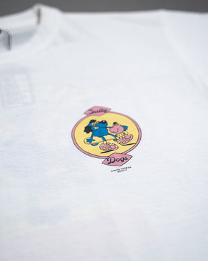 Remera Manga Corta Surf The Concrete Blanco