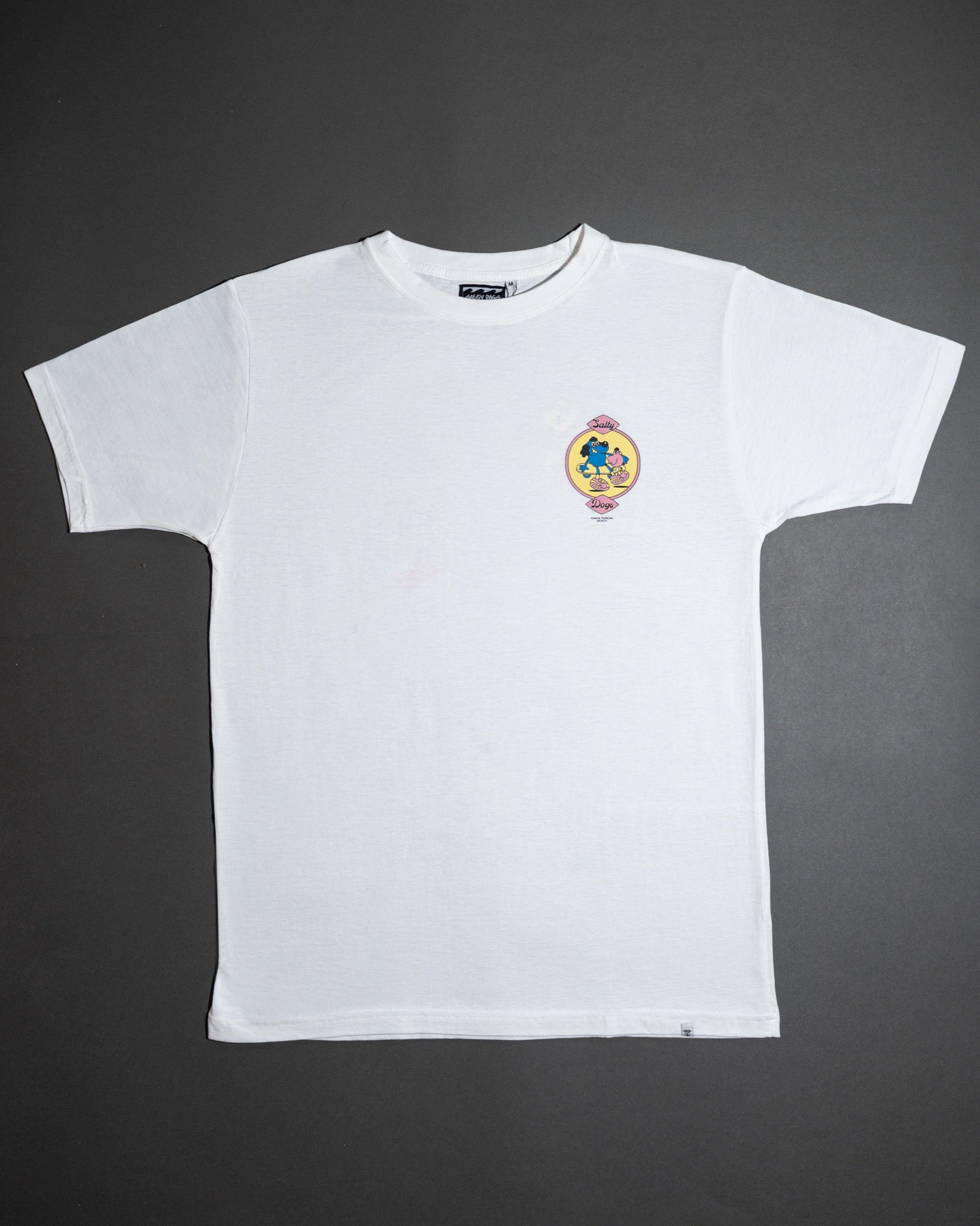 Remera Manga Corta Surf The Concrete Blanco