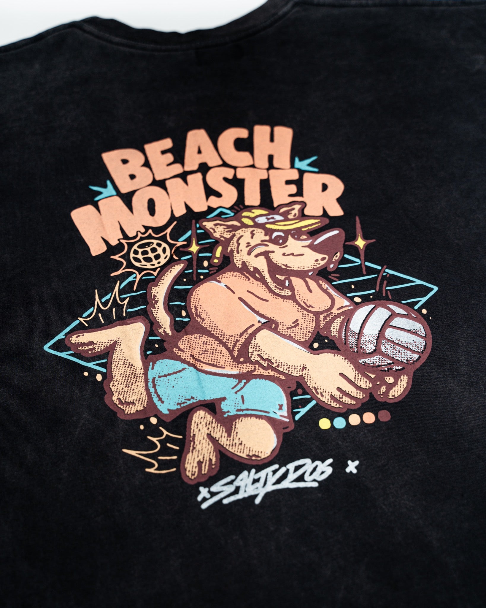 Remera Manga Larga Beach Monster