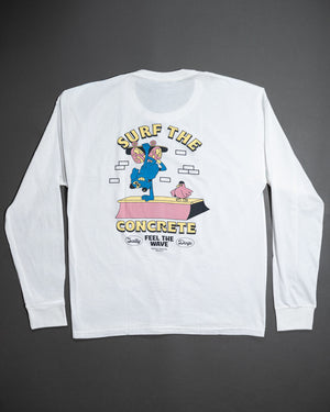 Remera Manga Larga Surf The Concrete