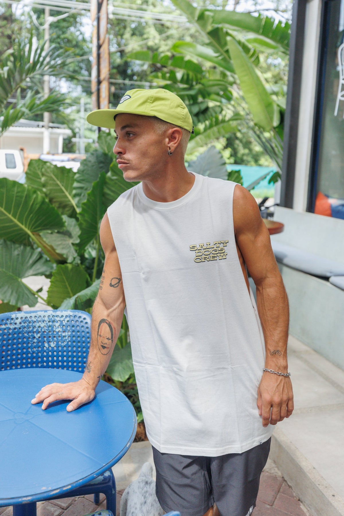 Musculosa Van Dog Blanco